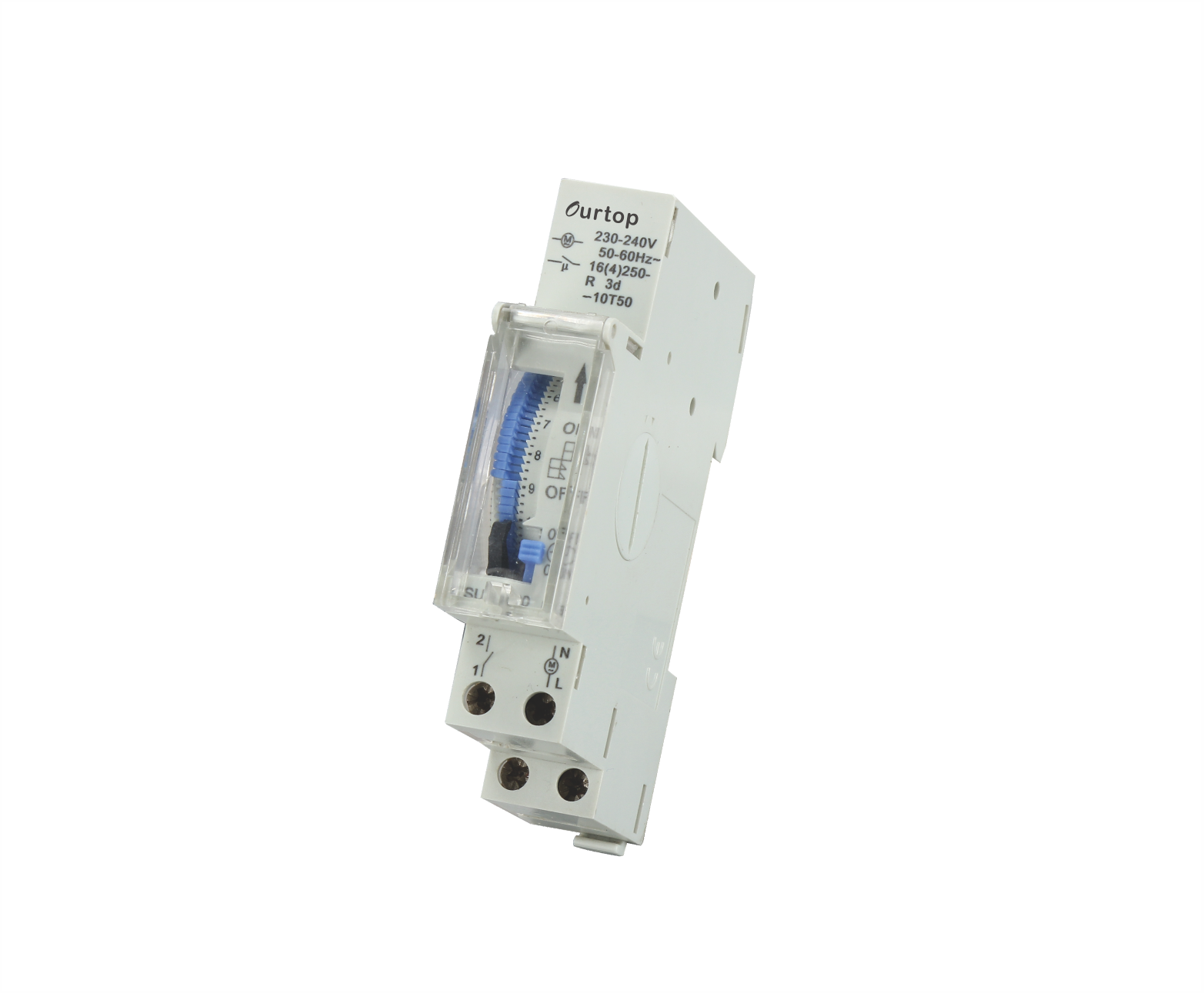 Mechanical Programmable Timer Switch 1 Module Din Rail