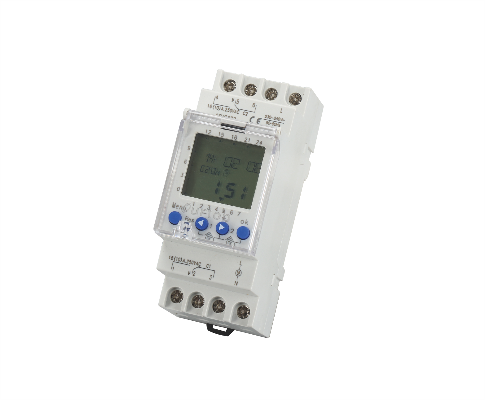 ATHC622 2 Channel Digital Programmable Time Switch